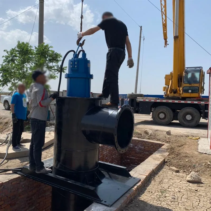 Large Flow Submersible Axial Flow Pump