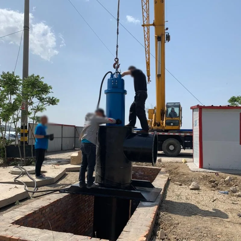 Large Flow Submersible Axial Flow Pump
